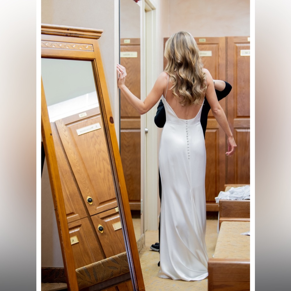 Alexandra Greco Gown & Floral sheer Skirt